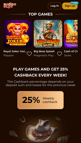 RodeoSlot Casino Games