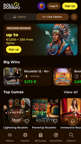 Roll Dorado Casino Live Dealer