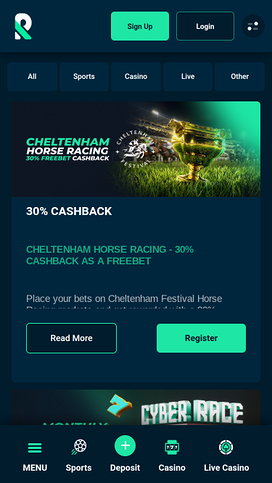 Promociones móviles del Casino Rolletto