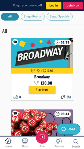 Rosy Bingo Mobile Bingo