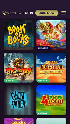 Royal Bet Casino Mobilspel