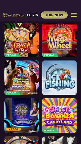 Royal Bet Casino Mobil Live Dealer