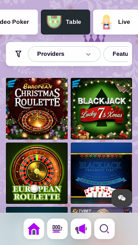 Royal Spinz Casino Mobile Table Games