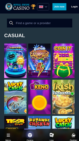 Royal Swipe Casino Mobile Casual Games
