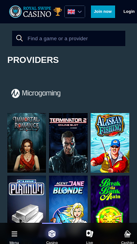 Royal Swipe Casino Mobile Game Developers