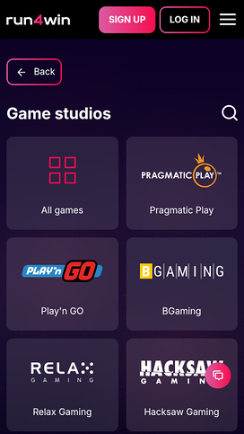 Run4Win Casino Mobile Game Developers