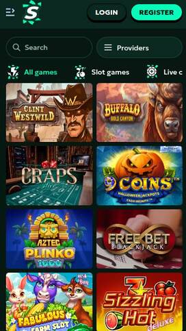 SagaSpins Casino Games