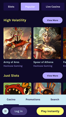 Shokki Casino Mobile Games