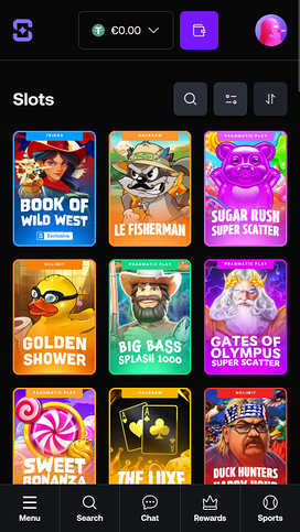 Shuffle Casino Mobile Games