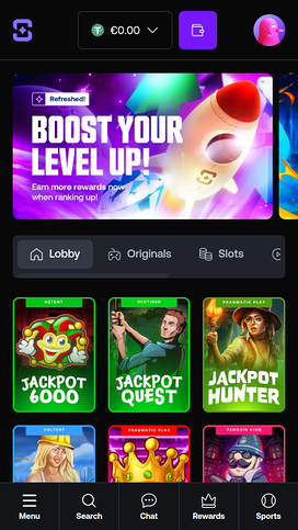 Shuffle Casino Mobile Jackpot