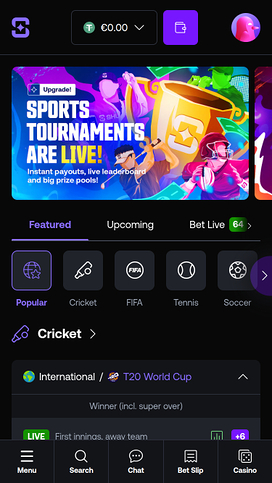 Shuffle Casino Mobile Sports Betting