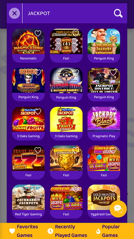 Simsinos Casino Mobile Jackpot