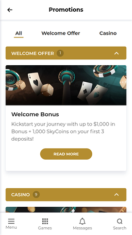 SkyCity Casino Mobile Promotions