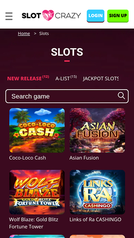Slot Crazy Casino Mobile Games