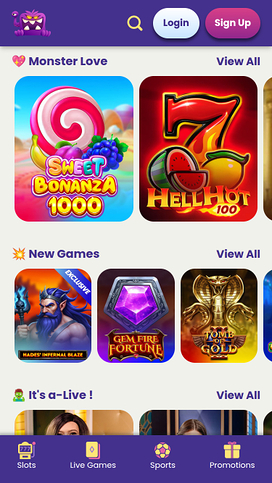 Slot Monster Casino Mobile Games