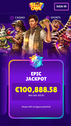 Slot Owl Casino Mobile Jackpot