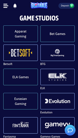 Slotable Casino Mobile Game Developers