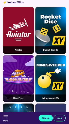 Slotbox Casino Mobile Instant Games