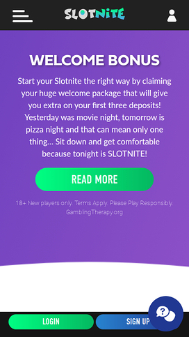 Slotnite Casino Mobile Promotions