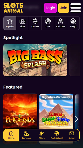 Slots Animal Casino Mobile Games