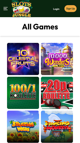 Slots Jungle Casino Mobile Games