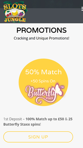 Slots Jungle Casino Mobile Promotions