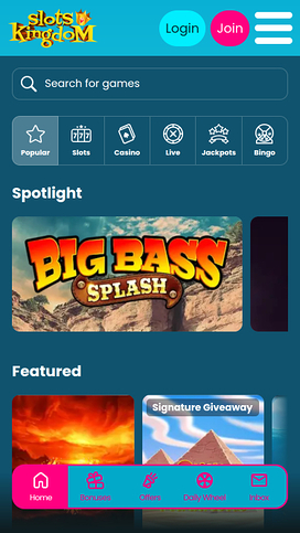 Slots Kingdom Casino Mobile Games