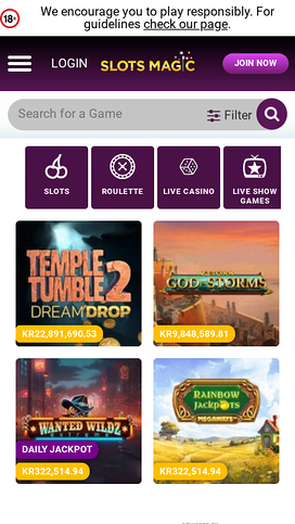 Slots Magic Casino Mobile Jackpot