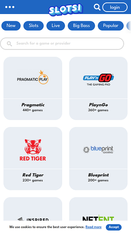 Slotsi Casino Mobile Game Developers