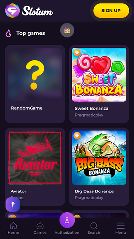 Slotum Casino Mobile Games