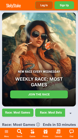 SlotyStake Casino Mobile Tournaments