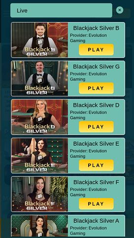 Slotzo Casino Mobile Live Dealer