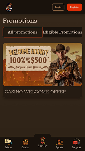 Promociones móviles del casino Smokin Slots