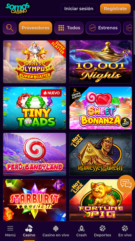 Somos Casino Mobile Games