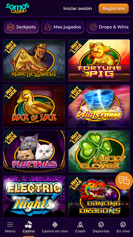 Somos Casino Mobile Jackpot