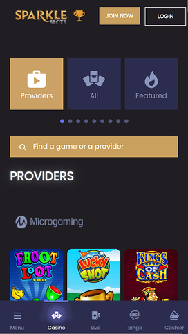 Sparkle Slots Casino Mobile Game Developers