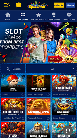 Spassino Casino Mobile Games