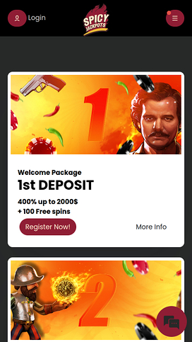 SpicyJackpots Casino Mobile Promotions