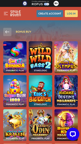 Spilleboden Casino Mobile Bonus Buy
