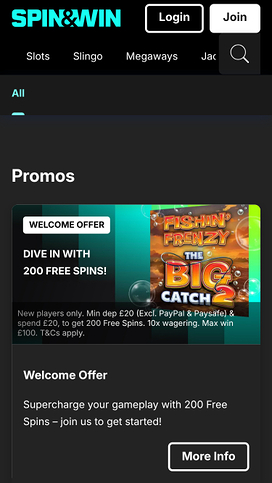 Spin And Win Casino Mobile Promotions