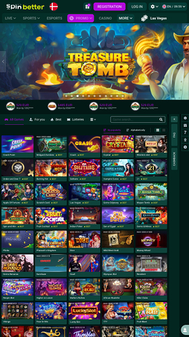 SpinBetter Casino Mobile Games