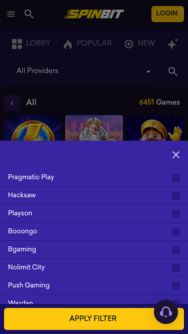 SpinBit Casino Mobile Game Developers