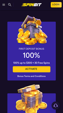 SpinBit Casino Mobile Promotions