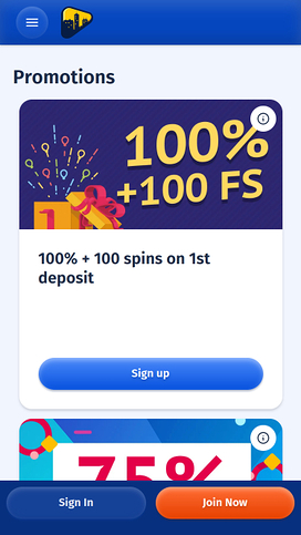 Spin City Casino Mobile Promotions