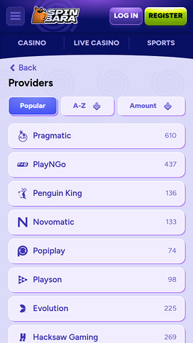 Spinbara Casino Mobile Game Developers