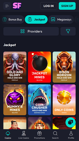  Spinfever Casino Mobile Jackpot