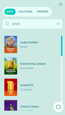 Spinia Casino Mobile Jackpot