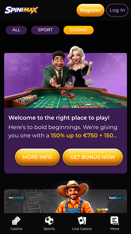 Spinimax Casino Mobile Promotions
