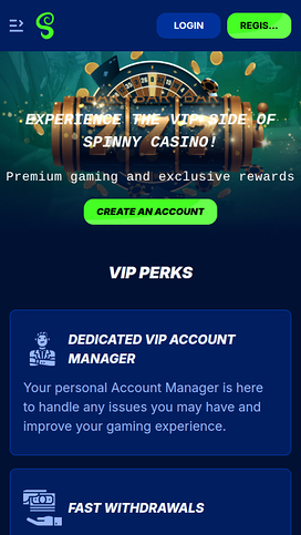 Programa VIP de Spinny Casino