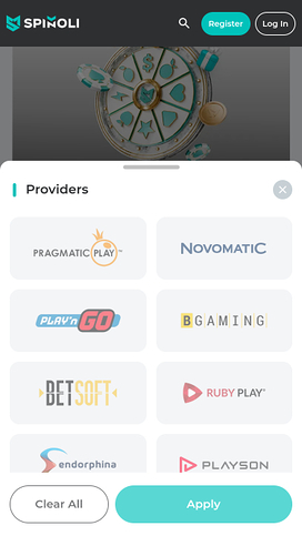 Spinoli Casino Mobile Game Developers
